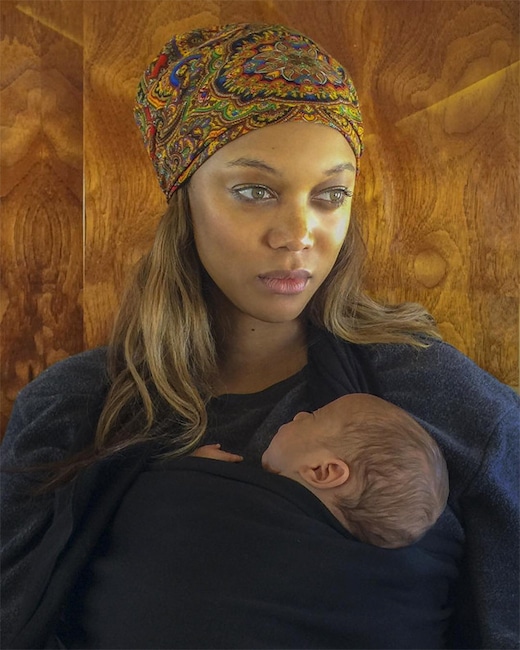 Tyra Banks, Baby, Son, York Banks Asla